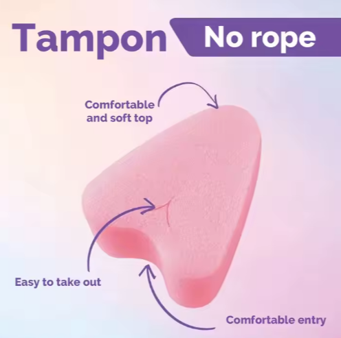 Silk Sponge: Soft Tampon Menstrual Sponges