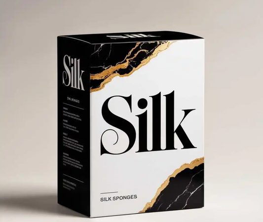 Silk Sponge: Soft Tampon Menstrual Sponges 8 Pack