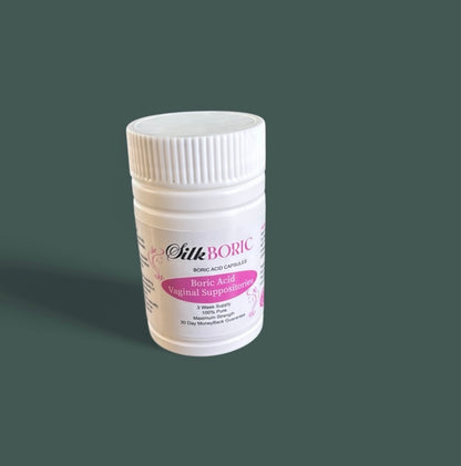 Silk Boric: Boric Acid capsules for Vaginal Cleanse