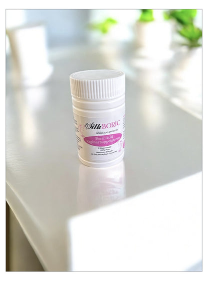 Silk Boric: Boric Acid capsules for Vaginal Cleanse